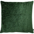 Forest Green - Front - Ashley Wilde Kassaro Crushed Velvet Cushion Cover