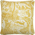 Ochre Yellow - Front - Furn Woodland Cushion Cover