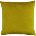 Gold-Teal - Side - Paoletti Palm Grove Cushion Cover