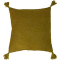 Metallic Gold-Ochre Yellow - Front - Riva Home Adelia Cushion Cover