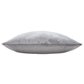 Silver - Side - Ashley Wilde Jacquard Satin Japonica Cushion Cover
