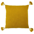 Ochre Yellow - Front - Furn Eden Slub Cushion Cover