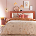 Apricot - Back - Furn Kindred Abstract Duvet Cover Set