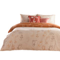 Apricot - Front - Furn Kindred Abstract Duvet Cover Set