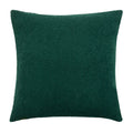 Emerald - Front - Furn Malham Fleece Square Cushion Cover