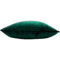 Emerald Green - Back - Paoletti Verona Crushed Velvet Cushion Cover