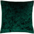 Emerald Green - Front - Paoletti Verona Crushed Velvet Cushion Cover