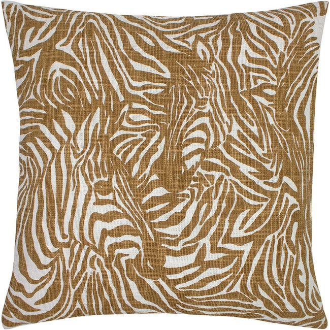 Caramel - Front - Furn Hidden Zebra Cushion Cover