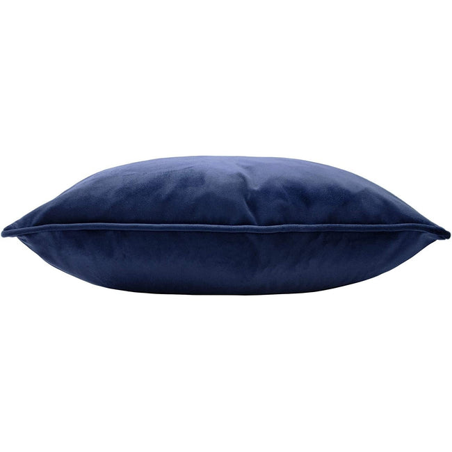 Navy - Side - Paoletti Hortus Bee Cushion Cover