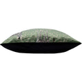 Green - Side - Paoletti Zebra Foliage Cushion Cover