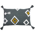 Charcoal - Front - Furn Inka Cushion Cover