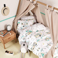 White - Back - Linen House Childrens-Kids Down By The River Duvet Cover Set