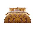 Mustard Yellow - Front - Furn Tibetan Tiger Duvet Cover Set