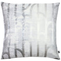Platinum-Silver - Front - Ashley Wilde Meyer Cushion Cover