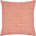 Coral-Grey - Front - Furn Rocco Patterned Cushion Cover