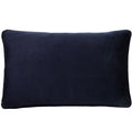 Navy - Back - Paoletti Cheetah Forest Cushion Cover