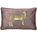 Blush - Front - Paoletti Cheetah Forest Cushion Cover