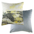 Grey-Ochre Yellow - Back - Evans Lichfield Landscape Cushion Cover
