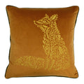 Rust-Mink - Front - Furn Forest Fauna Fox Cushion Cover