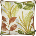 Mango Orange-Yellow-Green - Front - Prestigious Textiles Sumba Leaf Cushion Cover