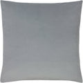 Platinum - Front - Evans Lichfield Sunningdale Velvet Cushion Cover