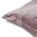 Seashell Pink - Side - Prestigious Textiles Treasure Leaf Cushion Cover
