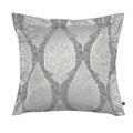 Chrome - Front - Prestigious Textiles Treasure Leaf Cushion Cover