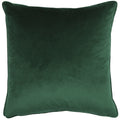 Sapphire Blue-Green - Back - Prestigious Textiles Forbidden Forest Cushion Cover