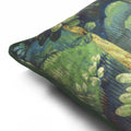 Sapphire Blue-Green - Lifestyle - Prestigious Textiles Forbidden Forest Cushion Cover