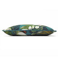 Pacific Blue-Green - Back - Prestigious Textiles Moorea Floral Cushion Cover
