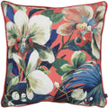 Coral - Front - Prestigious Textiles Moorea Floral Cushion Cover
