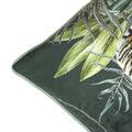 Green - Pack Shot - Evans Lichfield Zinara Tiger Cushion Cover