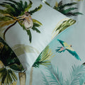 Multicoloured - Side - Paoletti Forsteriana Palm Tree Duvet Cover Set