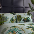 Multicoloured - Lifestyle - Paoletti Forsteriana Palm Tree Duvet Cover Set