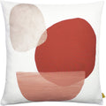 White-Brick Red-Natural - Front - Furn Atacama Recycled Cushion Cover