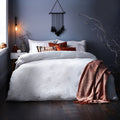 White - Lifestyle - The Linen Yard Ghost Tufted Halloween Duvet Cover Set