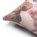Spice Red - Side - Prestigious Textiles Hanalei Leaf Cushion Cover