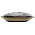 Dusk Grey - Side - Prestigious Textiles Damara Zebra Cushion Cover