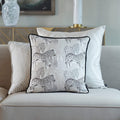 Dusk Grey - Pack Shot - Prestigious Textiles Damara Zebra Cushion Cover