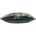 Multicoloured - Side - Evans Lichfield Midnight Garden Floral Cushion Cover