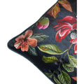 Multicoloured - Lifestyle - Evans Lichfield Midnight Garden Floral Cushion Cover
