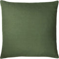 Forest Green - Back - Paoletti Laurel Botanical Cushion Cover