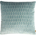 Hydro Blue - Front - Kai Rialta Geometric Cushion Cover
