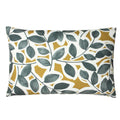Honey-White-Green - Front - Paoletti Willow Botanical Cushion Cover