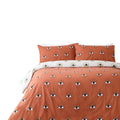 Pink Clay - Front - Furn Theia Eye Duvet Cover Set