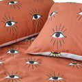 Pink Clay - Lifestyle - Furn Theia Eye Duvet Cover Set