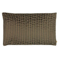 Earth Brown - Front - Kai Wrap Caracal Striped Cushion Cover