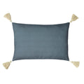 Slate Blue - Back - Paoletti Somerton Floral Cushion Cover