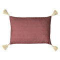 Mulberry - Back - Paoletti Somerton Floral Cushion Cover