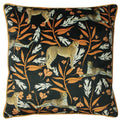 Multicoloured - Front - Paoletti Tribeca Leopard Cushion Cover